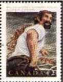 William Jackman, Legendary Rescuer - Jack'man - Dot in Name Canada Postage Stamp | Folklore, Legendary Heroes