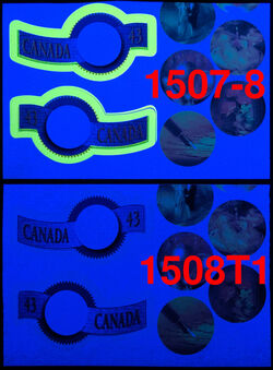 Greeting Stamp - Untagged Pair Canada Postage Stamp