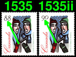 People Carolling Outdoors - Unissued 90¢ Denomination Canada Postage Stamp | Christmas