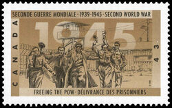 Freeing The POW - HF Canada Postage Stamp | The Second World War, 1945, Peace