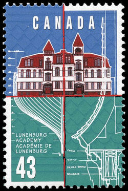 Lunenburg Academy - HF Canada Postage Stamp