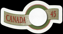 Greeting Stamp - Quarterly Pack Die Cut Canada Postage Stamp