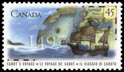 Cabot's Voyage, 1497 - FCP - GT4 Canada Postage Stamp