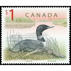 Common Loon - HF Canada Postage Stamp | Canadian Wildlife