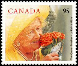 The Queen Mother - F Canada Postage Stamp