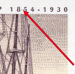 Otto Sverdrup, 1854-1930 - Flaw In Higher 5 Canada Postage Stamp