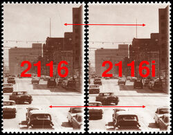 Alberta, 1905-2005 - Missing S Die Cut On Backing Paper Canada Postage Stamp