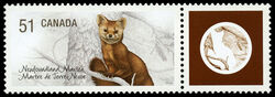 Newfoundland Marten - WA Canada Postage Stamp | Endangered Species