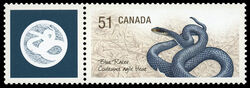 Blue Racer - WA Canada Postage Stamp | Endangered Species