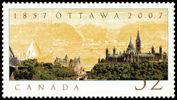 Ottawa - 1857-2007 - WA Canada Postage Stamp