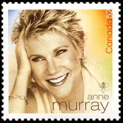 Anne Murray - WA Canada Postage Stamp | Canadian Recording Artists
