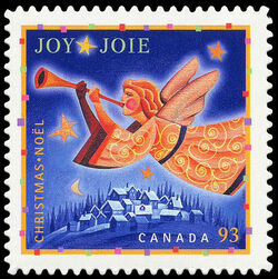 Joy - Quarterly Pack Die Cut Canada Postage Stamp | Christmas: Hope, Joy and Peace