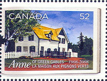Green Gables - WA Canada Postage Stamp | Anne of Green Gables