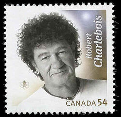 Robert Charlebois - WA Canada Postage Stamp | Canadian Recording Artists