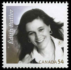 Edith Butler - WA Canada Postage Stamp | Canadian Recording Artists