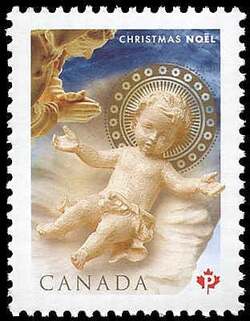 Nativity - WA Canada Postage Stamp