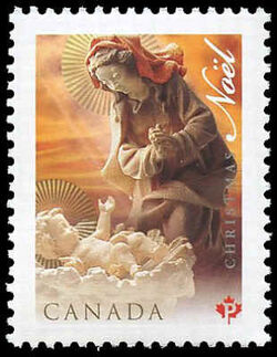 Madonna And Child - WA Canada Postage Stamp | Christmas, Nativity Scene