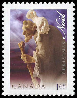 Shepherd - WA Canada Postage Stamp | Christmas, Nativity Scene