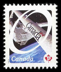 Flag - Canadarm - Canadian Pride - WA Canada Postage Stamp | Canadian Pride - Definitives