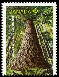 International Year Of Forests - Tree - WA Canada Postage Stamp | International Year of Forests