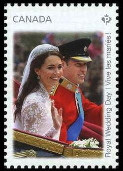 Royal Wedding Day - WA Canada Postage Stamp | The Royal Wedding