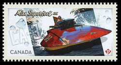 Miss Supertest III - WA Canada Postage Stamp | Miss Supertest III