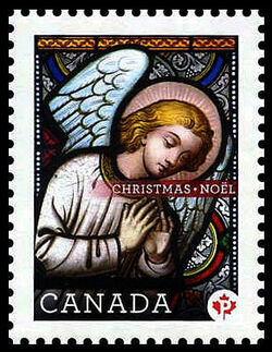Christmas – Stained Glass - WA Canada Postage Stamp | Christmas 2011
