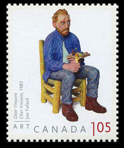 Dear Vincent - Joe Fafard - WA Canada Postage Stamp | Art Canada