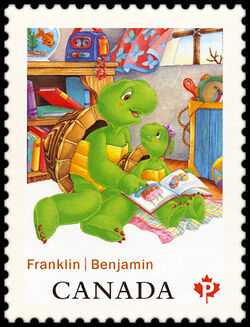 Franklin And Harriet - WA Canada Postage Stamp | Franklin the Turtle - Children’s Literature