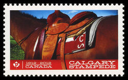 Horse Saddle: Calgary Stampede - WA Canada Postage Stamp | Calgary Stampede - 100th Anniversary