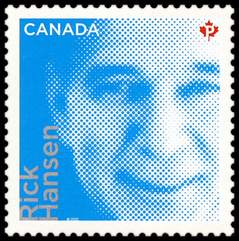 Rick Hansen - Canada Postage Stamp | Difference Makers