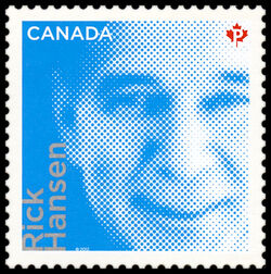 Rick Hansen - WA Canada Postage Stamp | Difference Makers