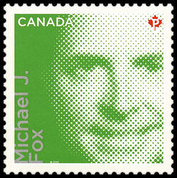 Michael J. Fox - WA Canada Postage Stamp | Difference Makers