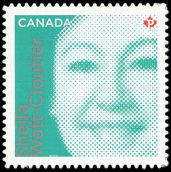 Sheila Watt-Cloutier - Quarterly Pack Die Cut Canada Postage Stamp | Difference Makers