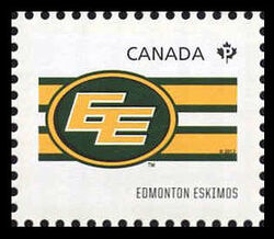 Edmonton Eskimos - WA Canada Postage Stamp | CFL Teams
