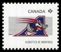 Montreal Alouettes - WA Canada Postage Stamp | CFL Teams