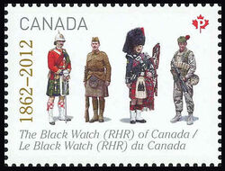 The Black Watch (Royal Highland Regiment) Of Canada (1862 - 2012) - WA Canada Postage Stamp | The Regiments