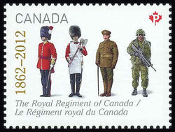 The Royal Regiment Of Canada (1862 - 2012) - WA Canada Postage Stamp | The Regiments