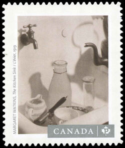 "The Kitchen Sink" Photograph - Quarterly Pack Die Cut Canada Postage Stamp | Canadian Photography