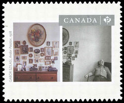 "Andor Pasztor" Photograph - Quarterly Pack Die Cut Canada Postage Stamp | Canadian Photography