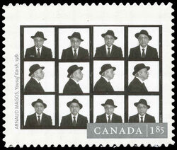 "Yousuf Karsh" Photograph - Quarterly Pack Die Cut Canada Postage Stamp | Canadian Photography