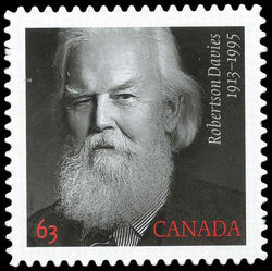Robertson Davies - Quarterly Pack Die Cut Canada Postage Stamp