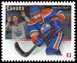 Edmonton Oilers - WA Canada Postage Stamp | NHL® Team Jerseys