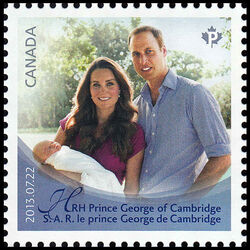 The Royal Infant - WA Canada Postage Stamp