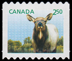 Wapiti (Elk) - Baby Wildlife - Quarterly Pack Die Cut Canada Postage Stamp | Baby Wildlife - Definitives