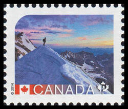 Canadian Rocky Mountain Parks - Alberta And British Columbia - WA Canada Postage Stamp | UNESCO World Heritage Sites in Canada