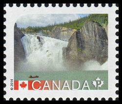 Nahanni National Park World Heritage Site - North West Territories - WA Canada Postage Stamp | UNESCO World Heritage Sites in Canada