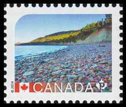 Miguasha National Park - Quebec - WA Canada Postage Stamp | UNESCO World Heritage Sites in Canada