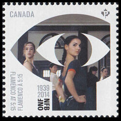 "Flamenco At 5:15" (1983) By Cynthia Scott - WA Canada Postage Stamp | National Film Board of Canada - 75th Anniversary