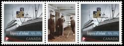 Empress Of Ireland - WA - Pair - Gutter Between Canada Postage Stamp | Empress of Ireland